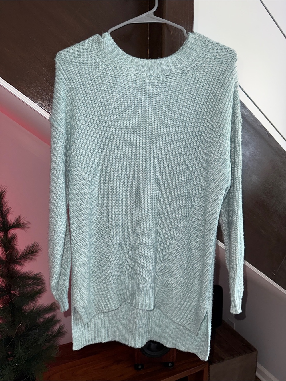 American Eagle Outfitters Mint Crewneck Sweater